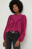 Блузка Answear Lab жіноча колір рожевий однотонна (2920296)