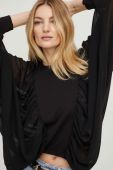 Блузка Answear Lab жіноча колір чорний однотонна (3054871)