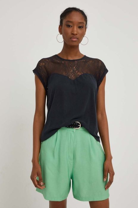 Футболка Answear Lab колір сірий