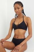 Купальний бюстгальтер Answear Lab колір чорний злегка ущільнена чашечка (3258640)