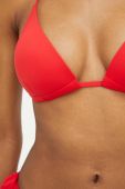 Купальний бюстгальтер Answear Lab колір червоний ущільнена чашечка (3258688)