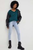 Кофта Answear Lab жіноча колір зелений однотонна (3083940)