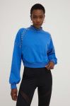 Кофта Answear Lab жіноча  з аплікацією колір блакитний