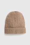 Шапка Answear Lab колір бежевий з товстого трикотажу (2886071) Шапка Answear Lab колір бежевий з товстого трикотажу (2886071)