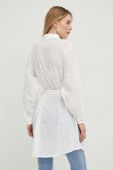 Сорочка Answear Lab жіноча колір білий relaxed класичний комір (3118550)