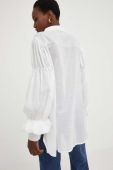 Сорочка Answear Lab жіноча колір білий regular класичний комір (3160766)