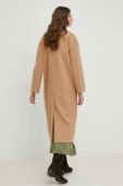Пальто з вовною Answear Lab колір коричневий перехідне (2863098)