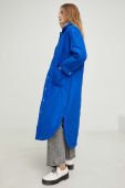 Куртка Answear Lab жіноча перехідна oversize колір блакитний (2989321)