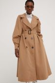 Тренч Answear Lab жіночий колір коричневий перехідний (3214796)