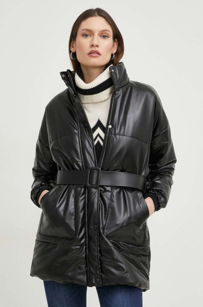 Куртка Answear Lab жіноча колір чорний зимова oversize (2871613)