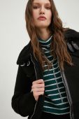Куртка Answear Lab жіноча колір чорний перехідна (2868075)