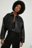 Куртка Answear Lab жіноча колір чорний перехідна oversize (2917946)