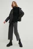 Куртка Answear Lab жіноча колір чорний перехідна (2932696)
