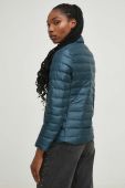 Пухова куртка Answear Lab жіноча перехідна колір блакитний