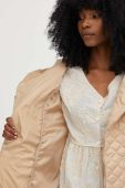 Куртка Answear Lab жіноча колір бежевий перехідна (3134121)