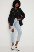 Куртка Answear Lab жіноча колір чорний перехідна oversize (3129882)