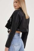 Куртка Answear Lab жіноча колір чорний перехідна (3275905)