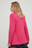 Піджак Answear Lab колір рожевий однобортний однотонний (3125038)