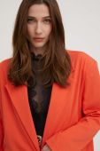 Піджак Answear Lab колір помаранчевий однобортний однотонний