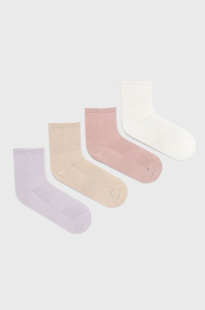 Шкарпетки Answear Lab 4-pack жіночі колір барвистий (3154869)
