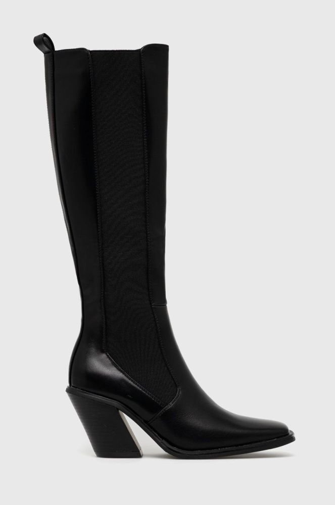 Чоботи Answear Lab жіночі колір чорний каблук блок (2790558)