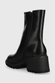 Черевики Answear Lab жіночі колір чорний каблук блок злегка утеплена (2794134)