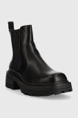 Черевики Answear Lab жіночі колір чорний на плоскому ходу (2803129) Черевики Answear Lab жіночі колір чорний на плоскому ходу (2803129)