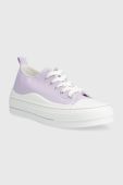 Кеди Answear Lab жіночі колір фіолетовий