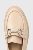 Мокасини Answear Lab жіночі колір бежевий на плоскому ходу (3201222)
