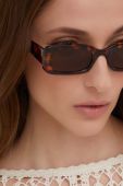 Сонцезахисні окуляри Answear Lab жіночі колір коричневий (3230855)