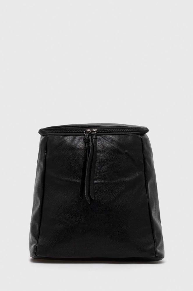 рюкзак Answear Lab жіночий колір чорний малий однотонний