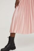 Спідниця Answear Lab колір рожевий midi розкльошена (3153774)