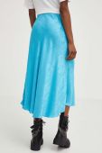 Спідниця Answear Lab midi пряма колір блакитний (3177653)
