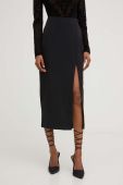 Спідниця Answear Lab колір чорний midi пряма (3212987)