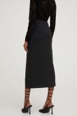 Спідниця Answear Lab колір чорний midi пряма (3212987)