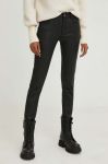 Штани Answear Lab жіночі середня посадка колір чорний