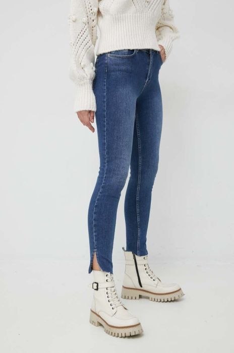 Джинси Answear Lab жіночі висока посадка колір блакитний (2934291)