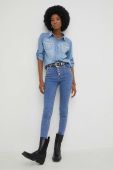Джинси Answear Lab жіночі висока посадка колір блакитний (2956076)