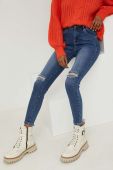 Джинси Answear Lab жіночі середня посадка колір блакитний (3016114)