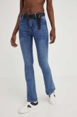 Джинси Answear Lab PUSH UP жіночі висока посадка колір блакитний (3156556)