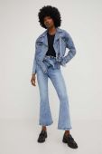 Джинси Answear Lab жіночі висока посадка колір блакитний (3205311)