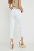 Джинси Answear Lab жіночі висока посадка колір білий (3304396)