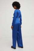 Комбінезон Answear Lab декольте трикутник колір блакитний (3210705)