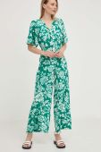 Комбінезон Answear Lab колір зелений декольте трикутник (3275913)