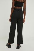 Штани Answear Lab жіночі колір чорний пряме висока посадка (2945891)