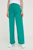 Штани Answear Lab жіночі колір зелений широке висока посадка (3114482)