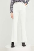 Штани Answear Lab жіночі колір білий пряме висока посадка (3040715)