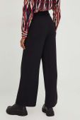 Штани Answear Lab жіночі колір чорний широке висока посадка (3092319)