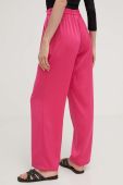 Штани Answear Lab жіночі колір рожевий пряме висока посадка (3242715)