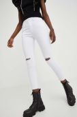 Штани Answear Lab X Лімітована колекція SISTERHOOD жіночі колір білий